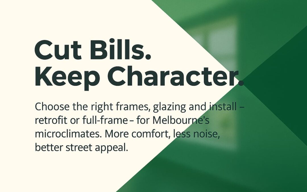 Window Installation Melbourne: Smart Choices For Comfort, Character, And Lower Bills