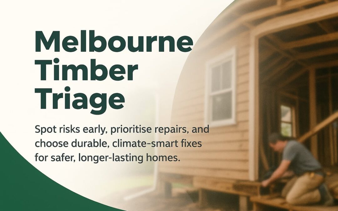 Carpentry Repairs Melbourne: A Timber-Triage Playbook For Safer, Longer-Lasting Homes
