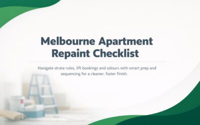 Apartment Painting Checklist For Cleaner, Faster Repaints