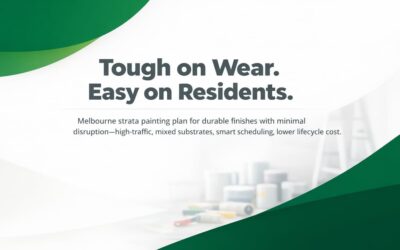 Strata Painting Planning: Durable Finishes With Less Disruption
