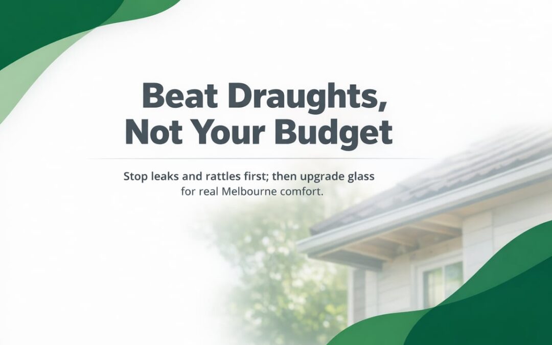 Melbourne Window Upgrades That Actually Improve Comfort