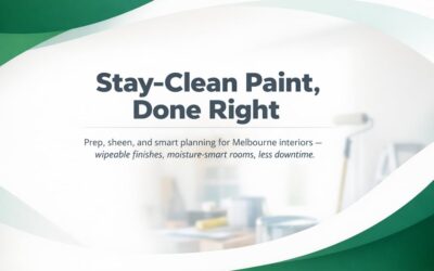 Interior Painting Choices That Stay Clean and Look New