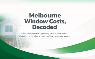 Window Replacement Costs In Melbourne: A Decision Guide