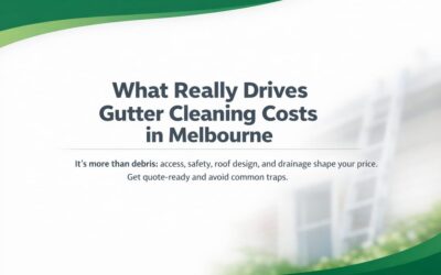 What Really Changes Gutter Cleaning Prices in Melbourne
