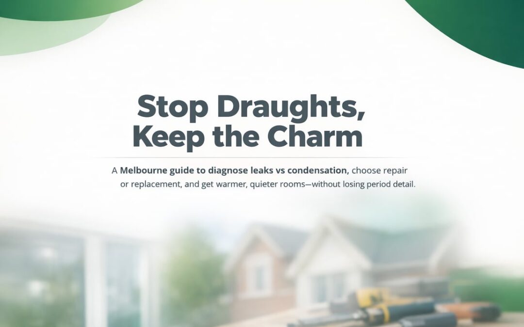 A Practical Guide to Warmer, Quieter Windows in Melbourne