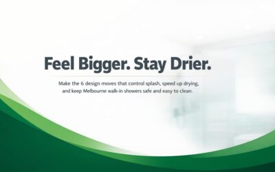 Walk-In Showers That Feel Bigger and Stay Drier