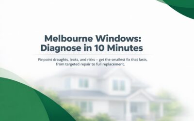 A Smarter Way To Diagnose Failing Windows In Melbourne