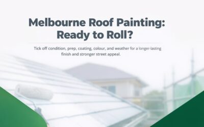 Roof Painting Readiness Checklist for Melbourne Properties