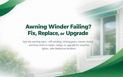 Awning Window Winders: Failures, Fixes, and Upgrade Choices