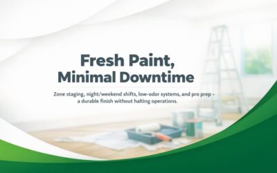 Planning a Commercial Repaint With Minimal Disruption