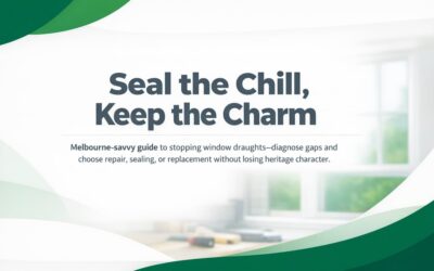Stop Window Draughts Without Losing Your Home's Character