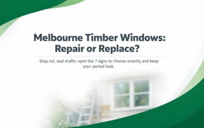Repair or Replace Timber Windows in Melbourne: A Decision Guide