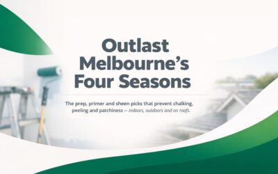 Paint Finish Choices That Last in Melbourne Weather