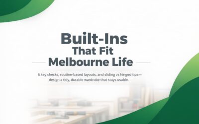Built-In Wardrobes That Fit Melbourne Homes Better
