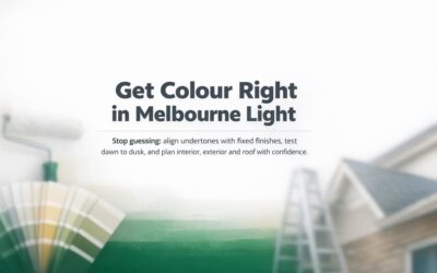 Choosing Paint Colours in Melbourne Light: A Practical Guide