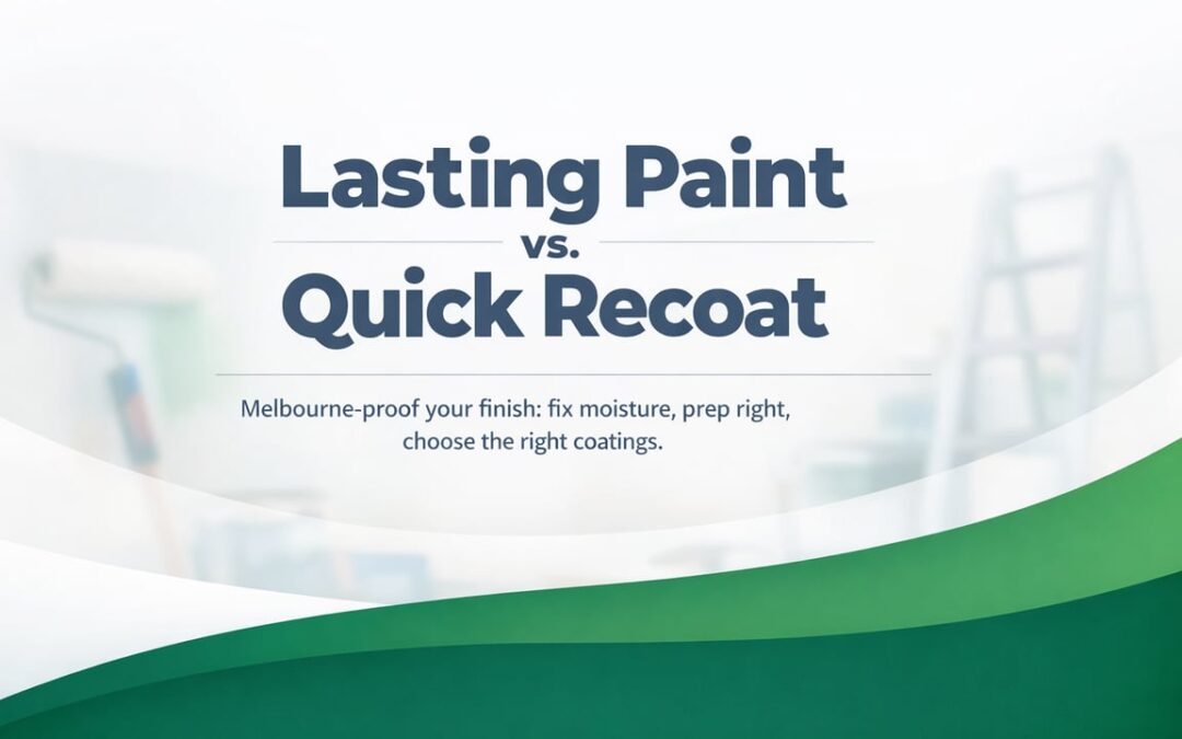 What Separates a Lasting Paint Job from a Quick Recoat