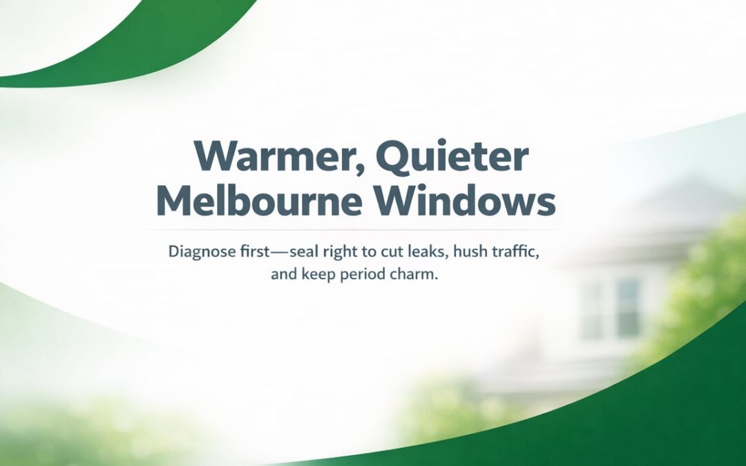 Comfort-First Window Upgrades for Melbourne Homes