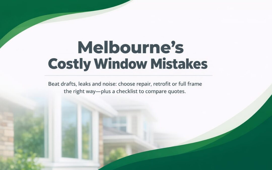 Window Installation Decisions Melbourne Homes Get Wrong